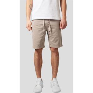 Stretch Twill Joggshorts Sand