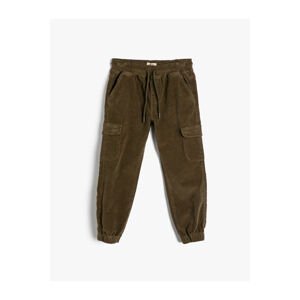Koton Khaki Boy's Trousers 4WKB40007TW