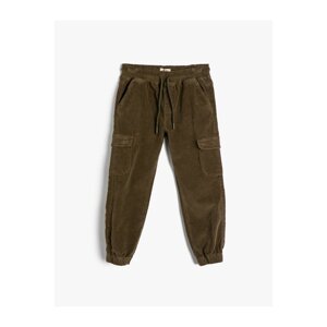 Koton Khaki Boy's Trousers 4WKB40007TW