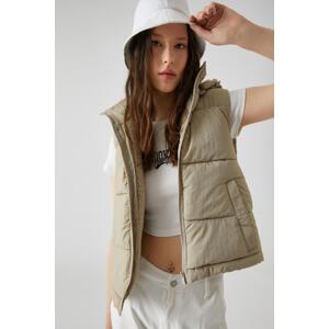 Koton Women's Beige Vest