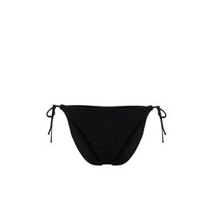 Trendyol Black Gimped Regular Bikini Bottom