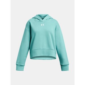 Under Armour Sweatshirt UA Rival Fleece Crop Hoodie - GRN - girls