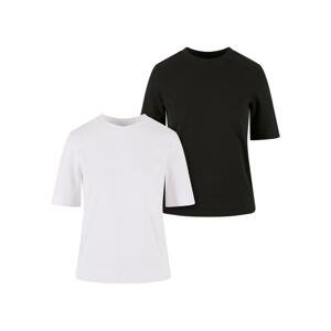 Women's T-Shirt Classy Tee 2 Pack white+black