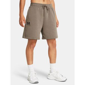 Under Armour Shorts UA Essl Flc Relax BF Short-BRN - Women