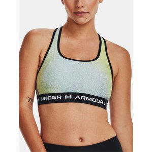 Under Armour Crossback Mid Bra Print-GRY - Women