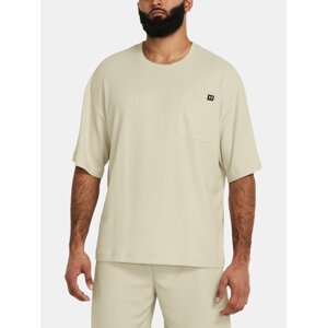 Under Armour UA Rival Waffle Crew T-Shirt - BRN - Mens