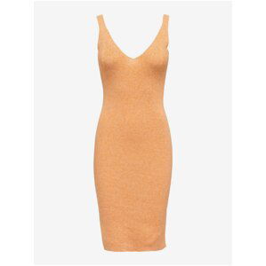 Orange women's sheath dress ONLY Lina - Women