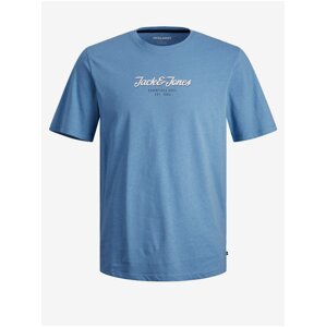 Men's Blue T-Shirt Jack & Jones Henry - Men's