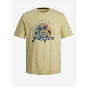 Men's Yellow T-Shirt Jack & Jones Summer - Men's