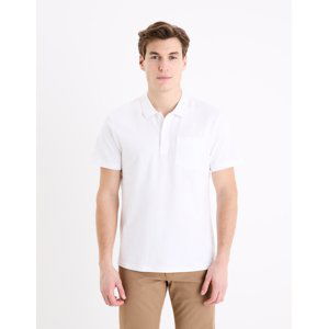 Celio Pigue Polo Shirt with Pocket Gepoche - Men's