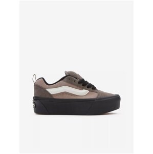 Women's grey suede sneakers VANS Knu Stack - Women's