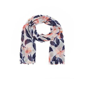 Orsay Cream-blue women's floral scarf - Women