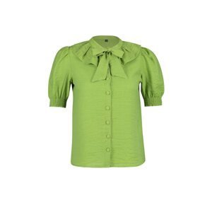 Trendyol Green Collar Detailed Woven Shirt