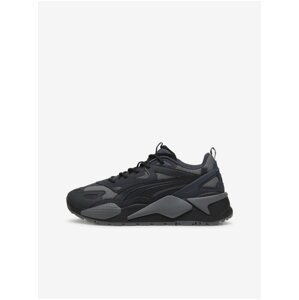 Black men's sneakers with leather details Puma RS-X Efekt PRM - Men's