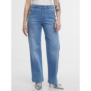 Orsay Light Blue Women's Wide Jeans - Women's