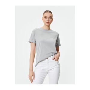 Koton Basic T-Shirt Crew Neck Short Sleeve Cotton