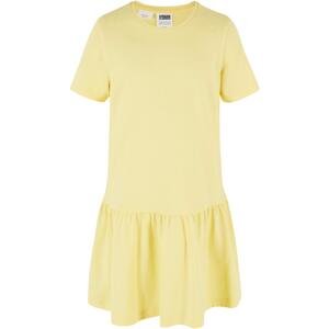 Valance Tee Dress for Girls - Yellow