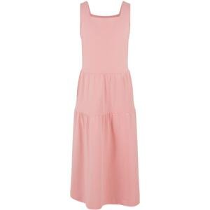 Girls' 7/8 Length Valance Summer Dress - Pink