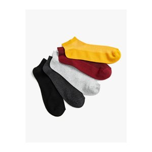 Koton Basic Booties Socks Set of 5