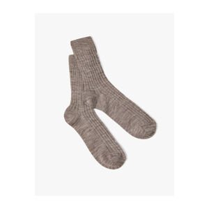 Koton Thick Textured Wool Blended Socks