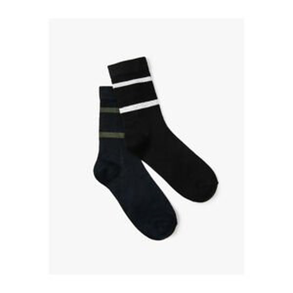 Koton Set of 2 Socks with Stripe Pattern