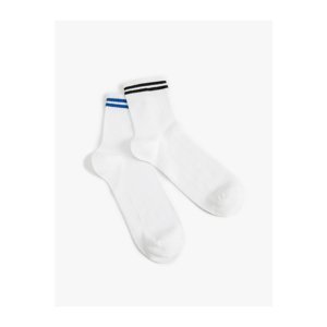 Koton Striped 2-Pack Sock Set