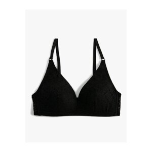 Koton Non-wired, unpadded bra with lace