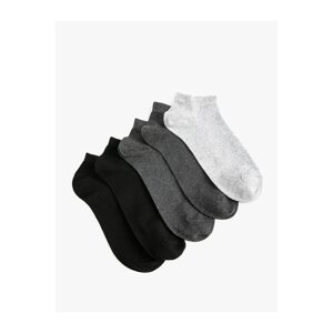 Koton Basic 5-Piece Booties Socks Set Multi Color