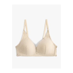 Koton Non-wired, unpadded bra with lace