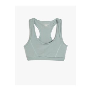 Koton Sports Bra Barbell Neck Capless Slim Fit