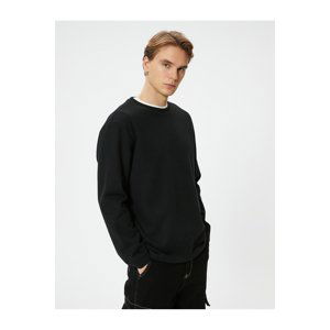 Koton Basic Sweater Crew Neck Long Sleeve