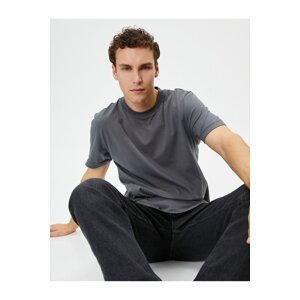 Koton Basic T-Shirt Crew Neck Short Sleeve Cotton