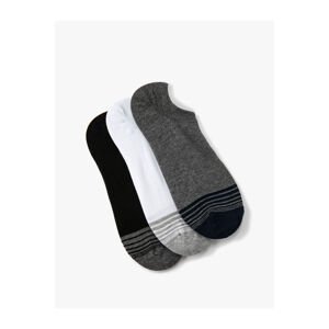 Koton 3-Pack of Booties Socks Multi Color