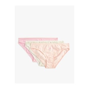 Koton Brief Panties 3 Pack Basic Cotton