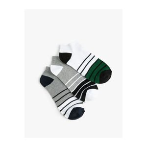 Koton 3-Piece Booties Socks Set Multi Color