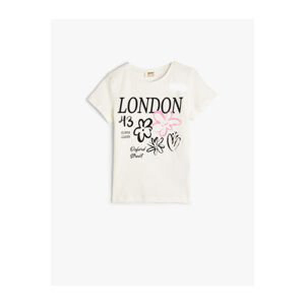 Koton London T-Shirt Short Sleeve Crew Neck Cotton