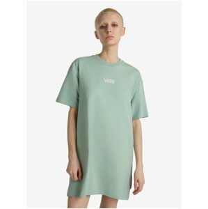 Light Green Women's Dress VANS Center Vee - Women