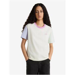 Creamy women's T-shirt VANS Colorblock - Women