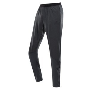 Men's quick-drying trousers ALPINE PRO ZEREC dk.true gray