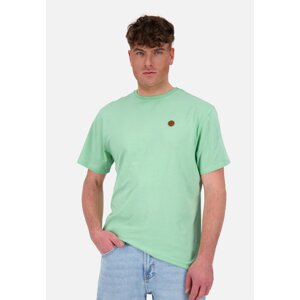 Alife and Kickin MADDOXAK A Green Fig Melange T-Shirt