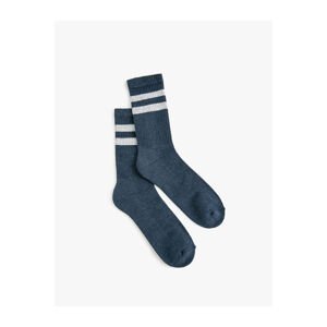 Koton Towel Socks College Stripe Patterned