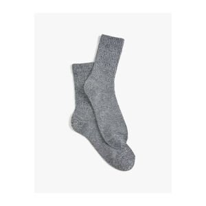 Koton Gray Crewneck Socks