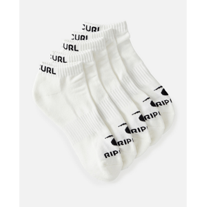 Rip Curl Socks BRAND ANKLE SOCK 5-PK White