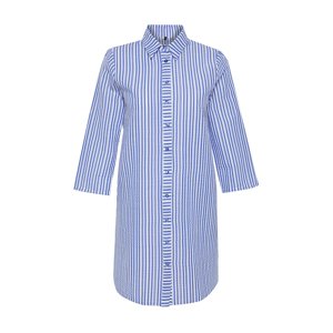 Trendyol Blue Striped Mini Woven Shirt Dress