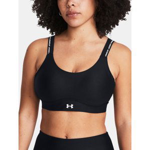 Under Armour Bra UA Infinity Mid 2.0 Rib Bra-BLK - Women