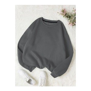 Know Women's Smoky Plain Crew Neck Sweatshirt