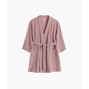 Women's muslin bathrobe