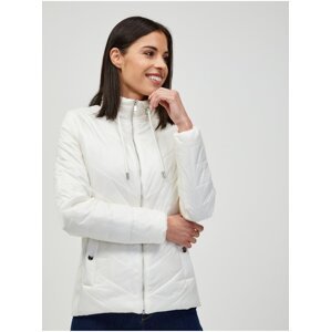 Cream Quilted Jacket ORSAY - Women