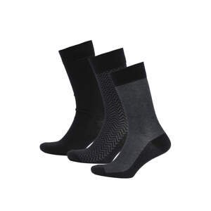 DEFACTO Men's Cotton 3-Pack Socks