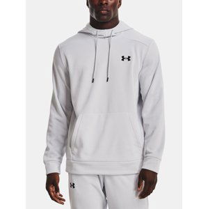 Under Armour Sweatshirt UA Armour Fleece Hoodie-GRY - Mens